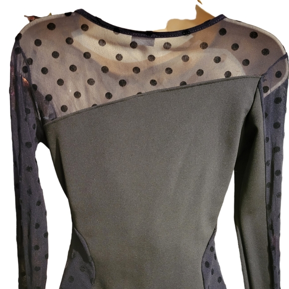 Suzy Shier S Dress Mini  Party Black, Upper Half Lace - Picture 11 of 15